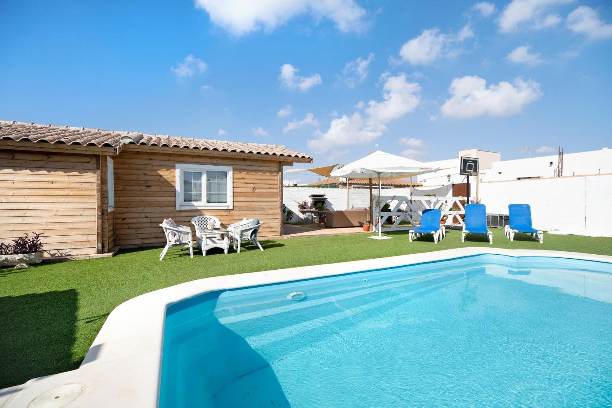Villa Fuego - Solo Familias Chiclana de la Frontera Esterno foto