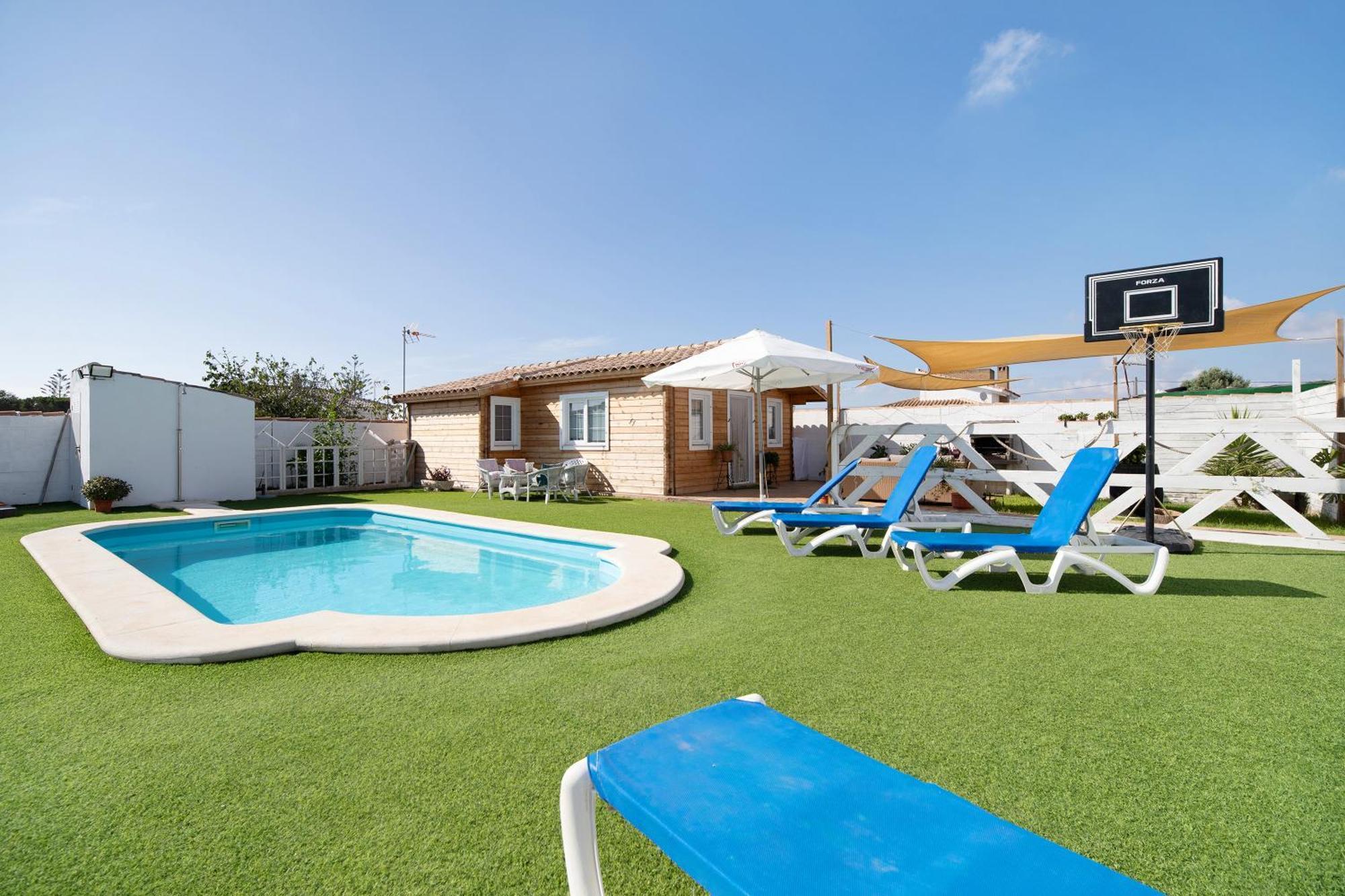 Villa Fuego - Solo Familias Chiclana de la Frontera Esterno foto