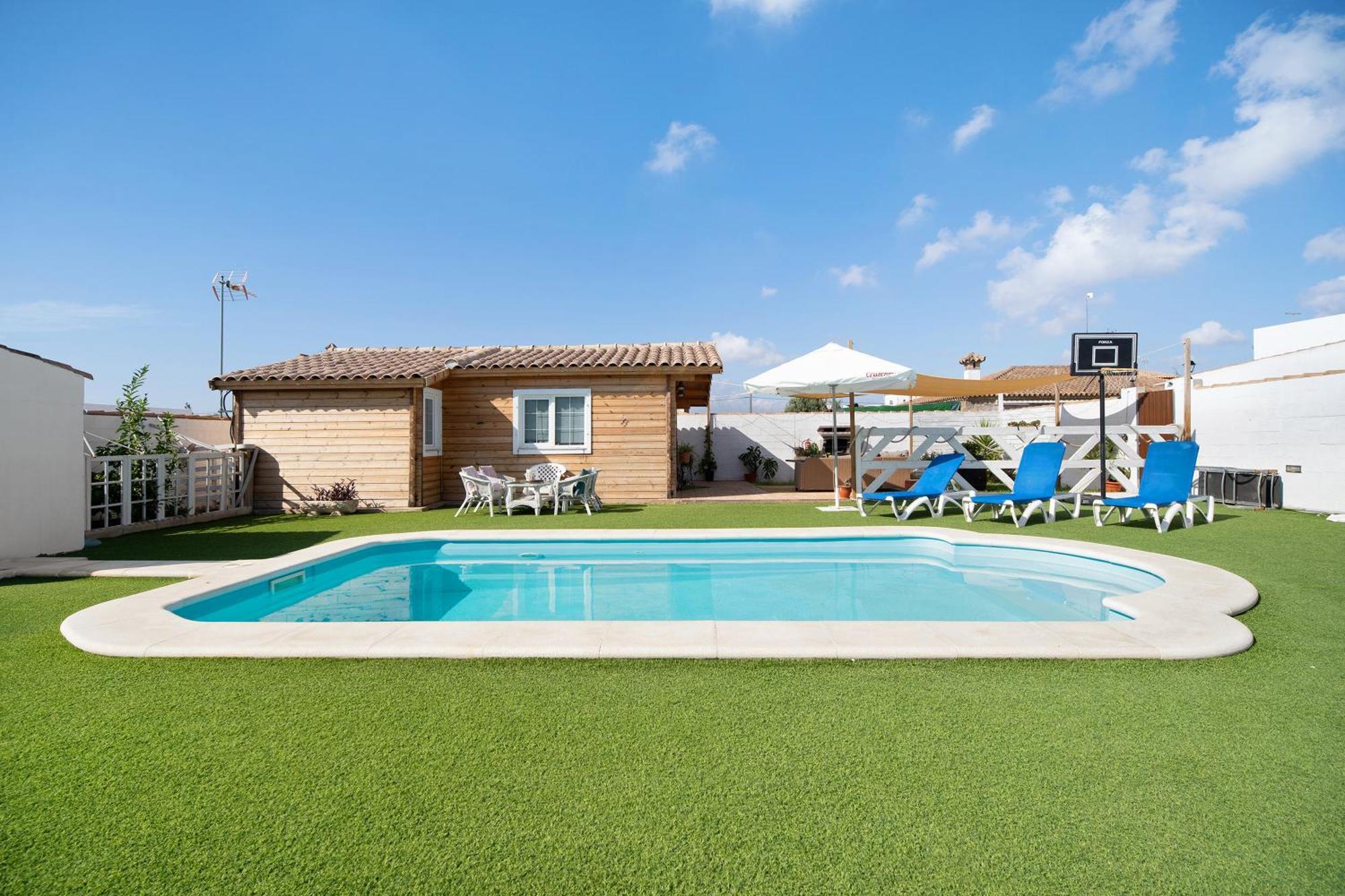 Villa Fuego - Solo Familias Chiclana de la Frontera Esterno foto